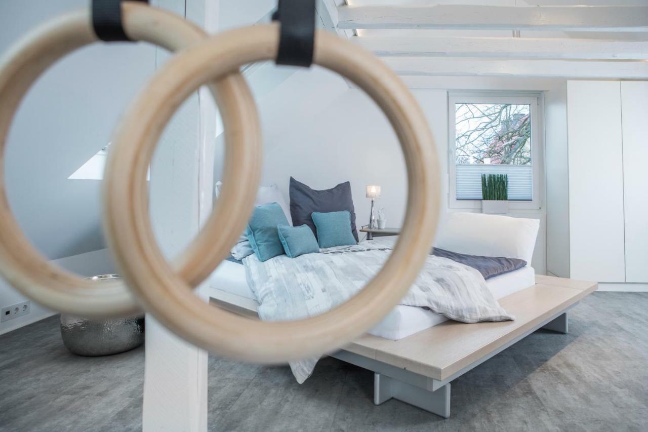 Design-Studiowohnung Haegestrasse Gütersloh Dış mekan fotoğraf