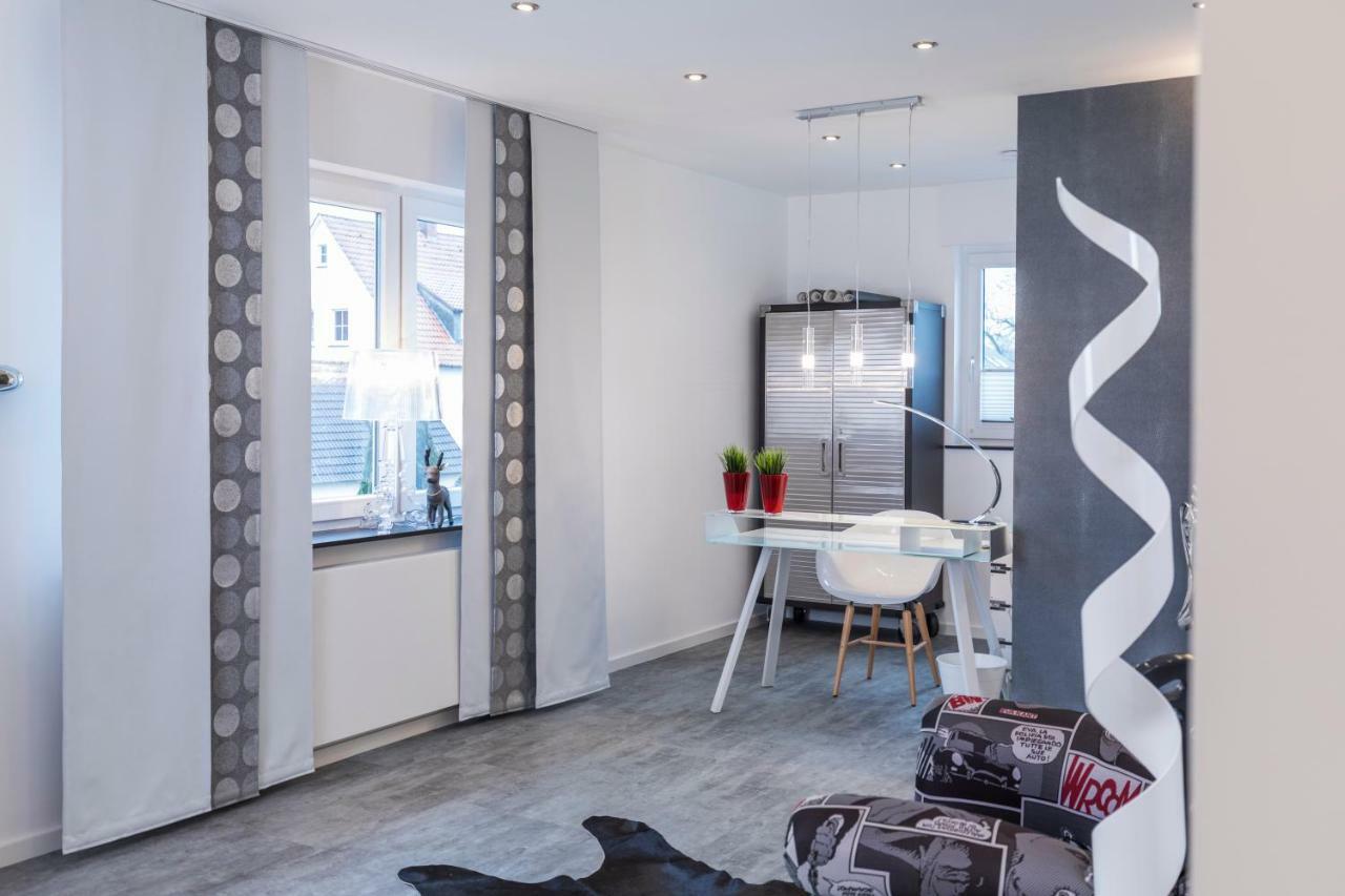 Design-Studiowohnung Haegestrasse Gütersloh Dış mekan fotoğraf